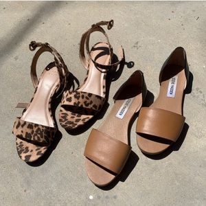 Steve Madden sandals and A New Day leopard sandal